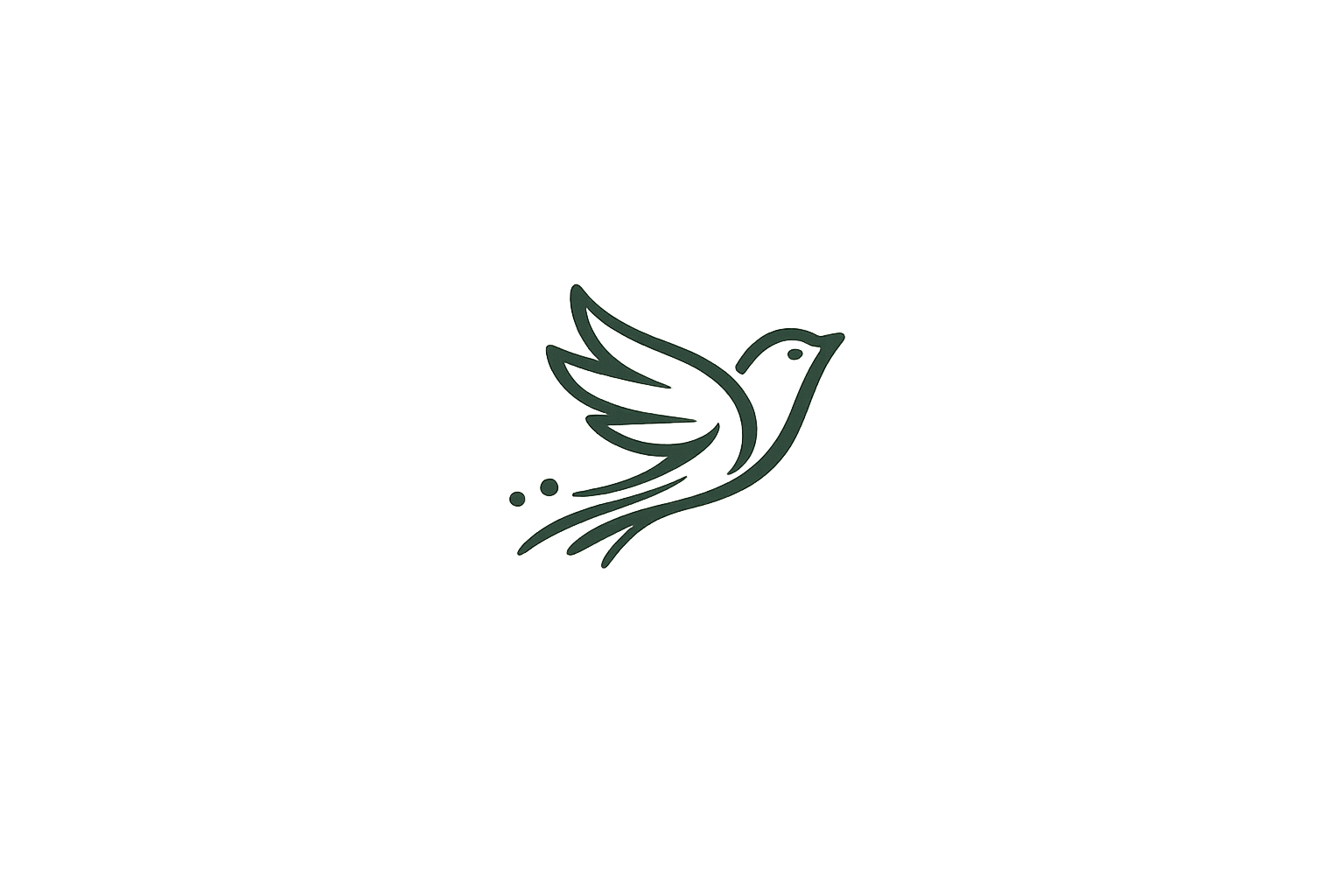 Icône représentant un oiseau prenant son envol, symbolisant la liberté retrouvée, la respiration et l’arrêt du tabac.